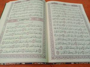 membaca surat al waqiah setelah sholat dhuha