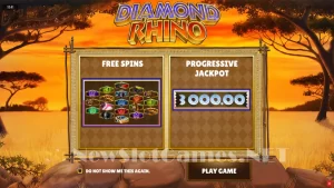 Diamond Rhino Jackpot Review