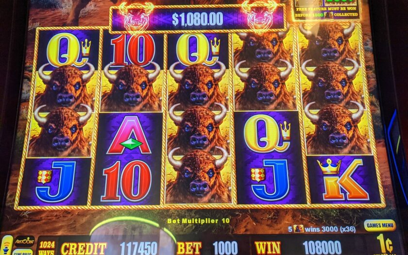 buffalo slot machine tips