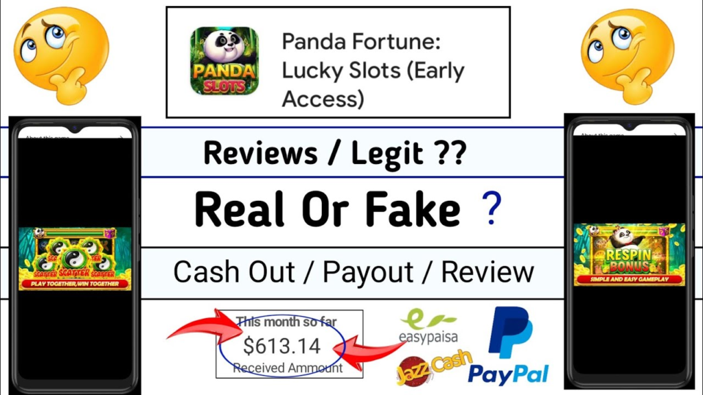 is panda fortune slots legit